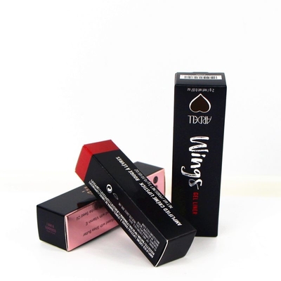 Die Cut Cosmetic Packing Box , Custom Lipstick Packaging Boxes ROHS ISO Certificate