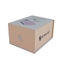 Rigid Electronics Packaging Boxes With Plastic Handle And Flap Glossy Matt Lamination
