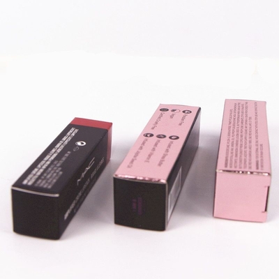 Die Cut Cosmetic Packing Box , Custom Lipstick Packaging Boxes ROHS ISO Certificate